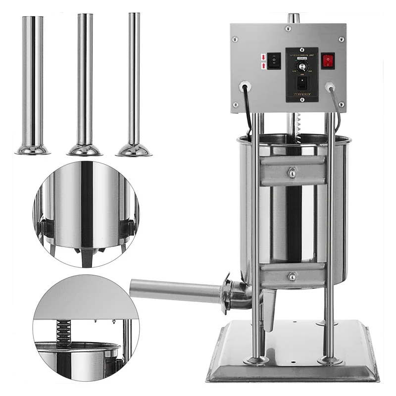 12L Commercial Stainless Steel Ham Making Machine Electric Sausage Sausage Filling Machine Ham Factory Processing Equipment