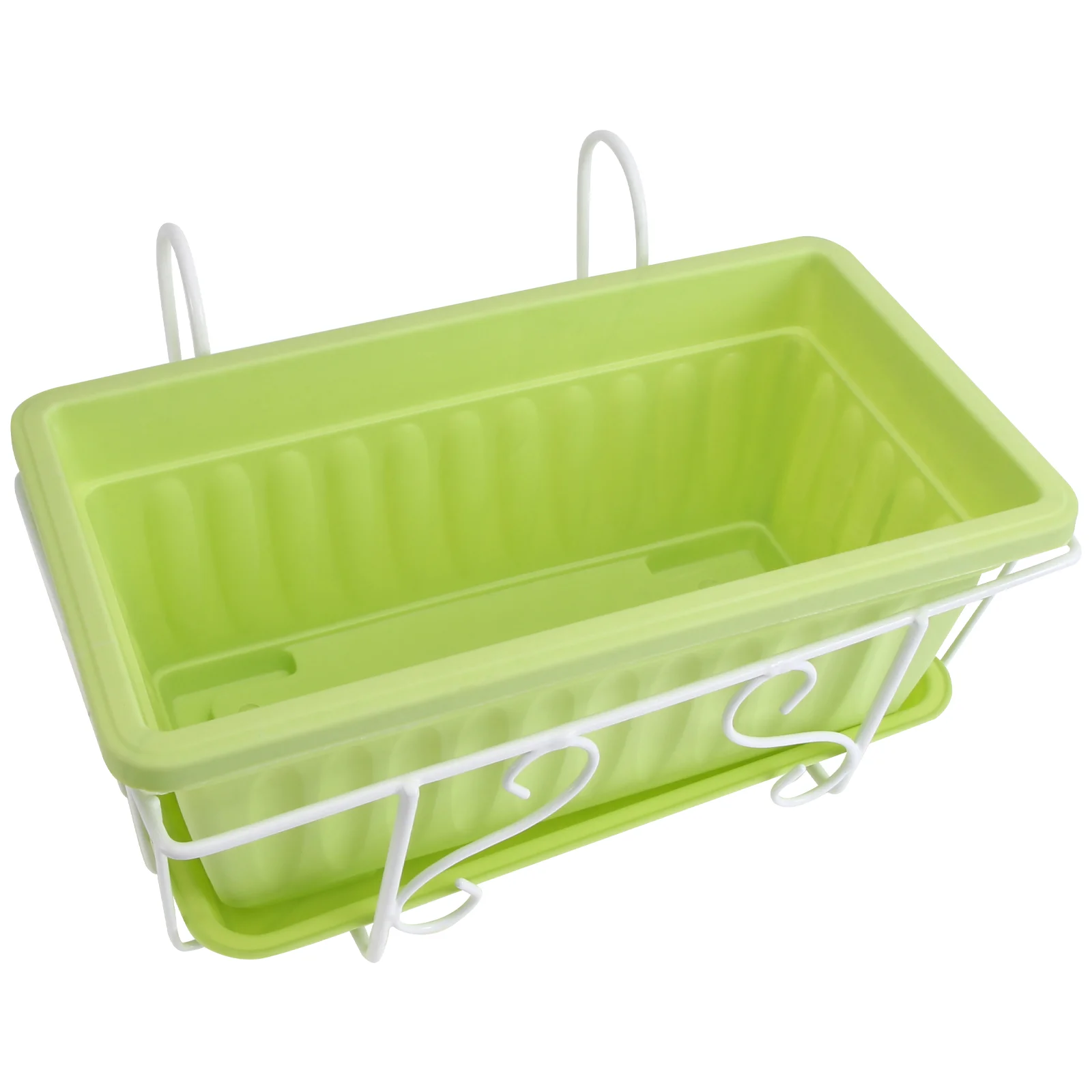 

Vegetable Pot Flower Trays Garden Accessories Flowerpot Rack Supply Rectangular Plant Stand Pots