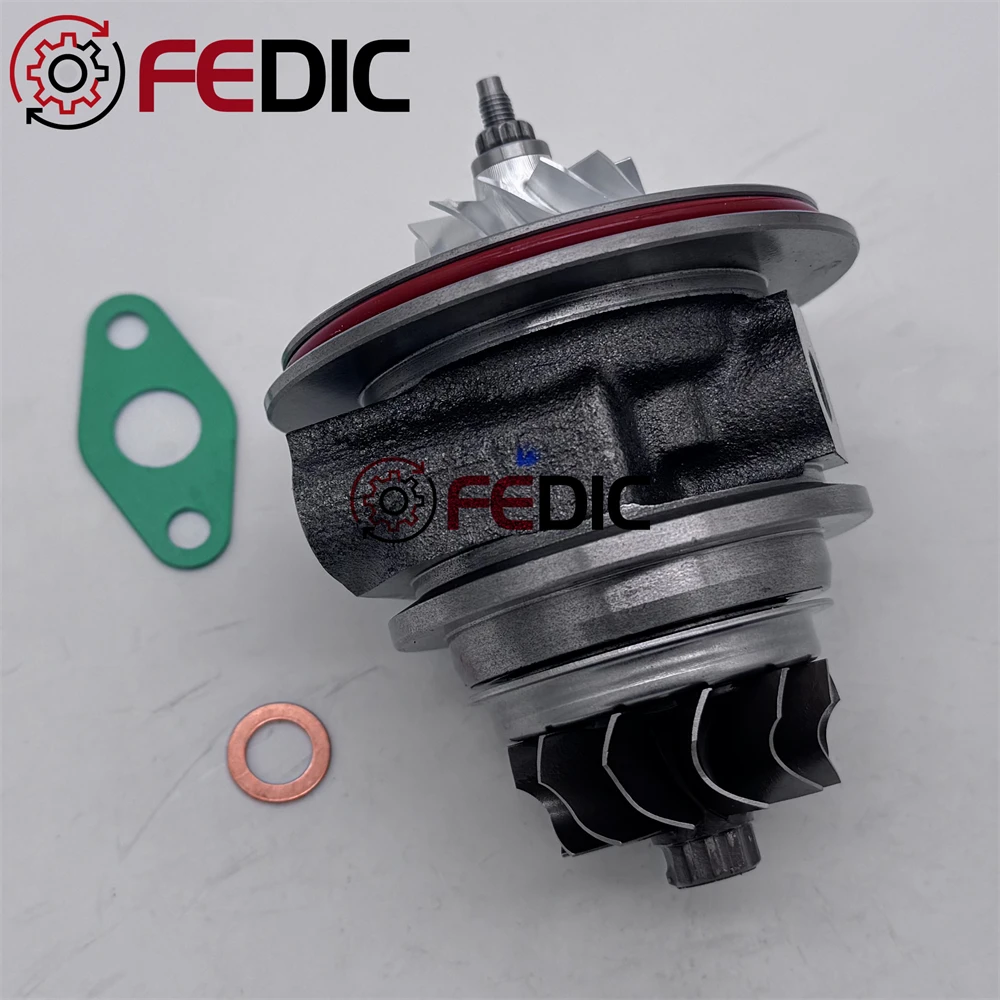 TD04 49177-01510 49177-01500 Turbocharger core for Mitsubishi L200 L300 Pajero Galant 2.5 TD 4D56 MFS Turbo cartridge CHRA view 2