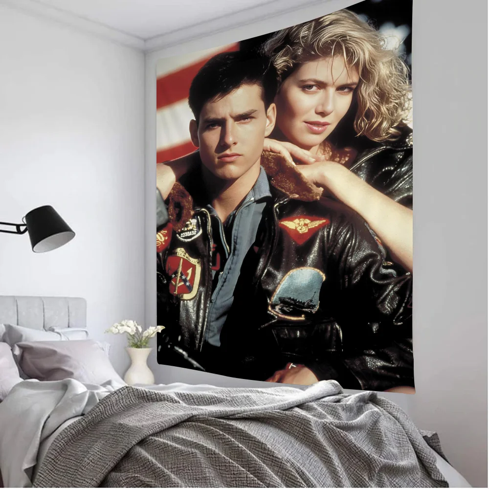 2022 Top Gun Maverick Modern Cartoon Tapestry Wall Hanging Decoration Household Home Decor