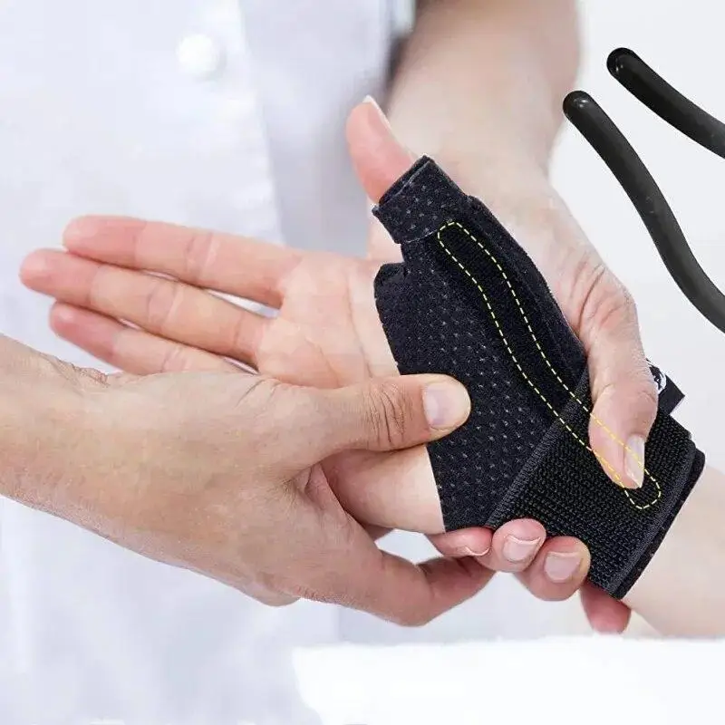 1 Multi-Functional Medical Sports Wrist Guard, Finger Fixator, Thumb Arthritis Splint, Left/right Hand Universal Wrist Guard