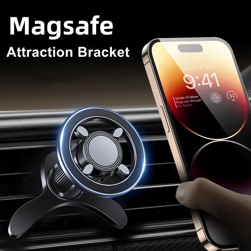 

Car Phone Holder,Magnetic Phone Holder for Car Air Vent Phone Holder Mount,360° Rotation Phone Holders