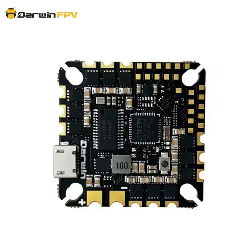 Darwin FPV F435 30A/45A BLHeli_S AM32 AIO Controlador de vôo F4 2-6S para FPV Drone Quadcopter Freestyle RC Racing