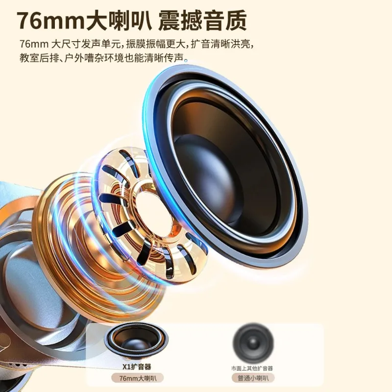 Wireless collar clip type amplifier bee, outdoor amplifier portable speaker c