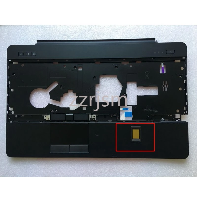 新しい-dell-latitude-e6540-ラップトップ-パームレスト-cwr0w-gpv9k-yg80m-タッチパッドアセンブリ付きアッパーケースキーボードベゼルブラック