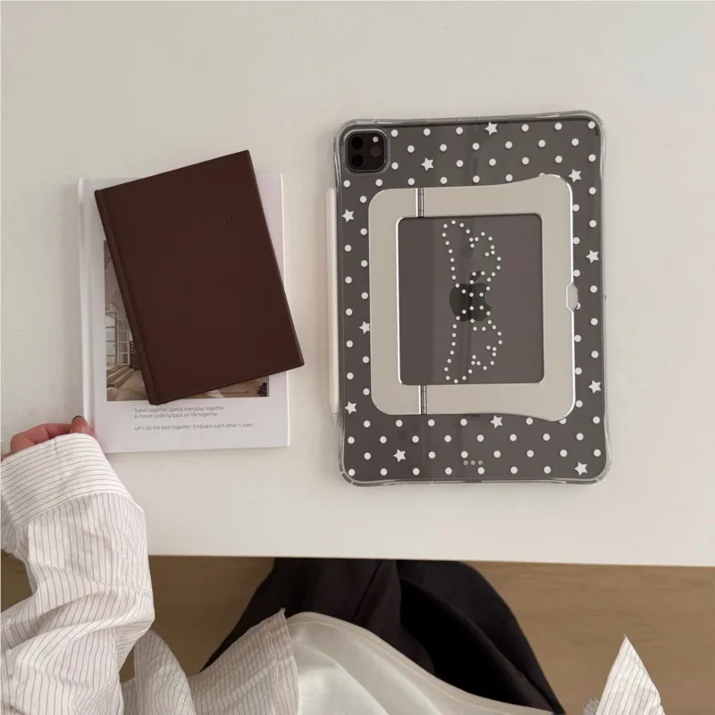 INS Style Star Dot Tablet Case for iPad Pro Air 6 7 8 M2 M3 M4 M5 2026 11