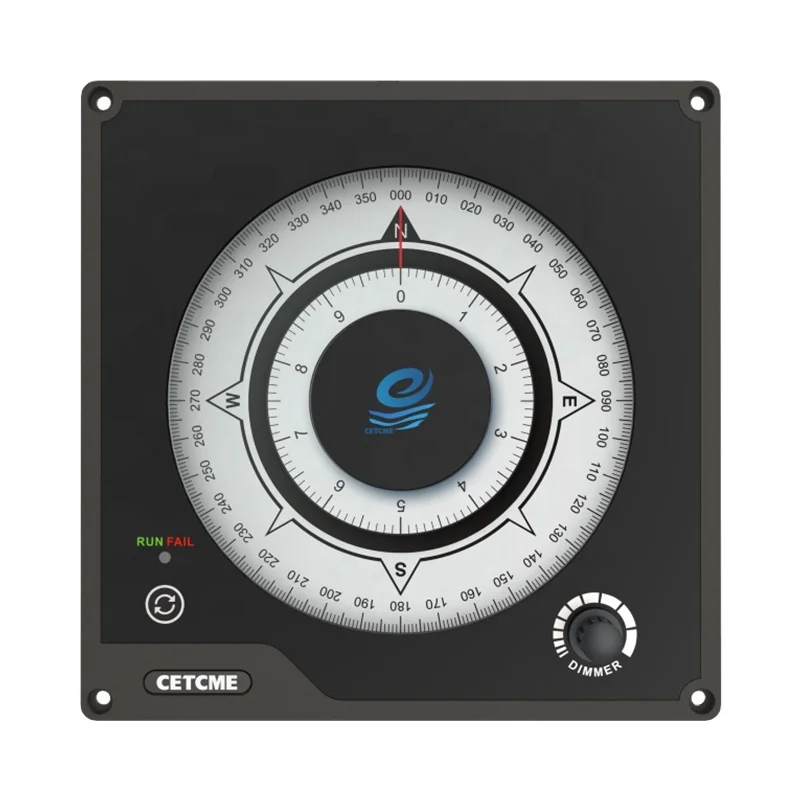 Marine Compass Repeater Ship Heading Electronics Navigation Communication Gyrocompass Magnetic Compass Repeater VCR81