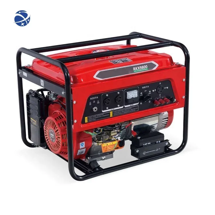 YUNYI Good Selling Gasoline Generator 2KW 3KW 5KW 6KW 7KW 8KW Portable Single Phase Electric Generator