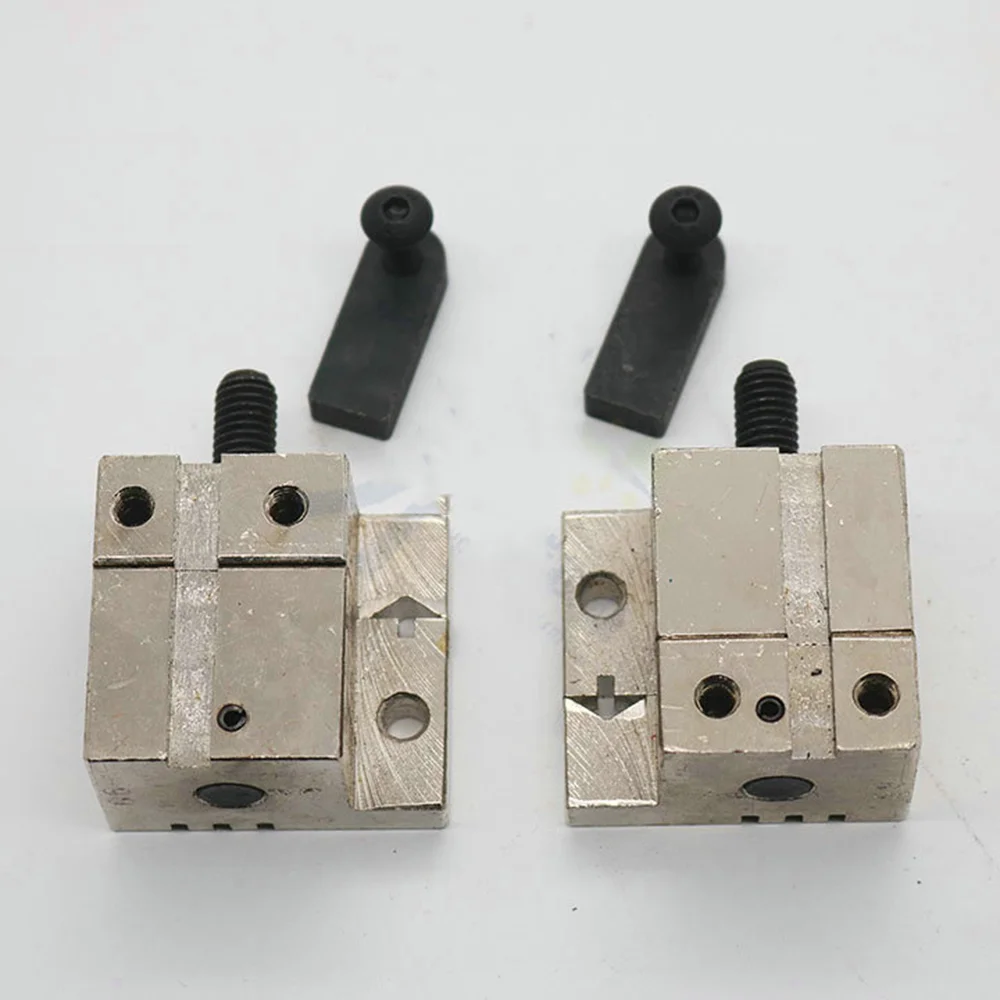 CHKJ 2PCS/LOT Original Steel Fixture Clamp For 988C Vertical Multi-function Key Cut Machine Locksmith Accessories Free Shipping