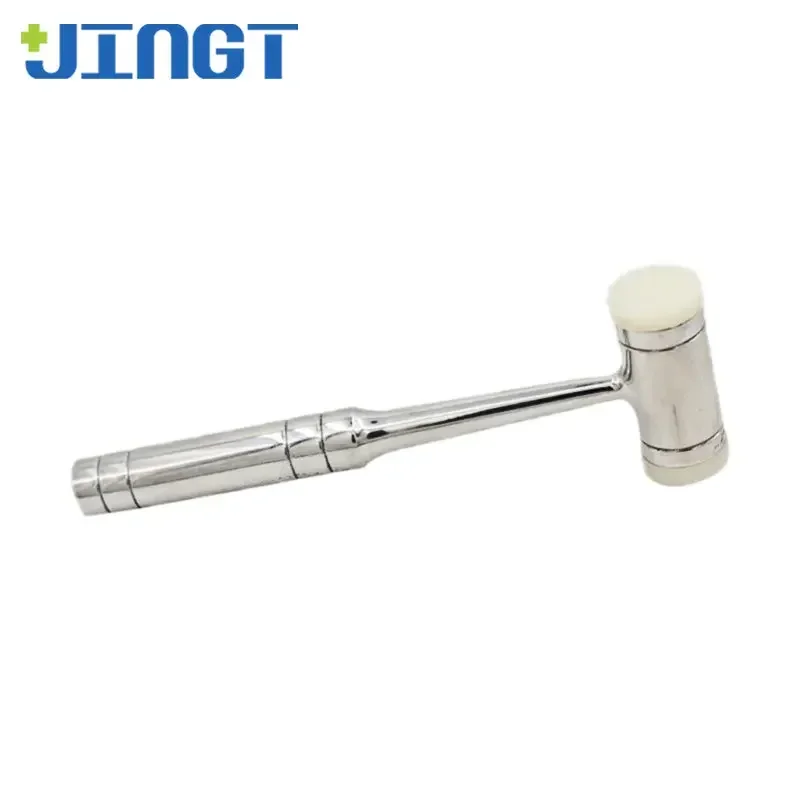 Advanced Stainless Steel Dental Bone Hammer - Double Head for Nylon Extraction-Outstanding Tooth Double-Headed Dental Accessory