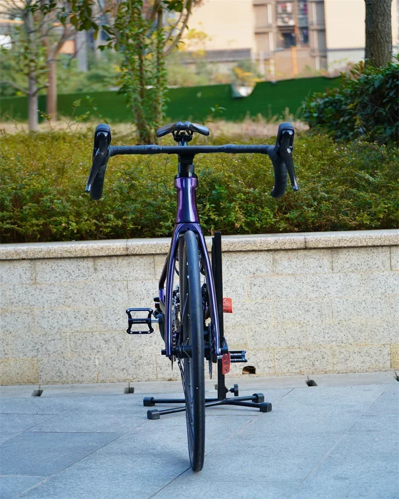 تويتر الهولوغرام اللون R10pro RS-22S النفط مكبح قرصي كامل المخفية كابل داخلي T800 كامل ألياف الكربون الطريق Bike700 * 25C عجلة الكربون #6