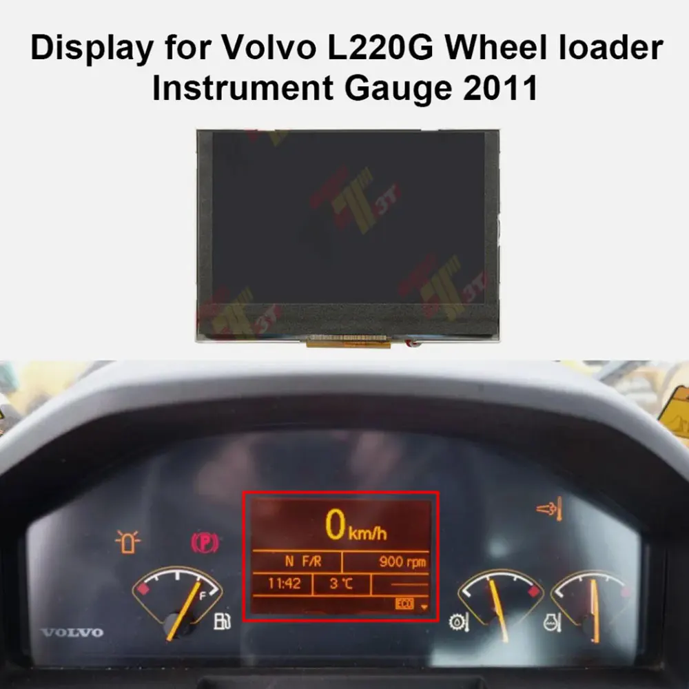 

Car Screen LCD Display for Volvo L45F L50F L180G L220G Wheel Loader Instrument Gauge 11383500