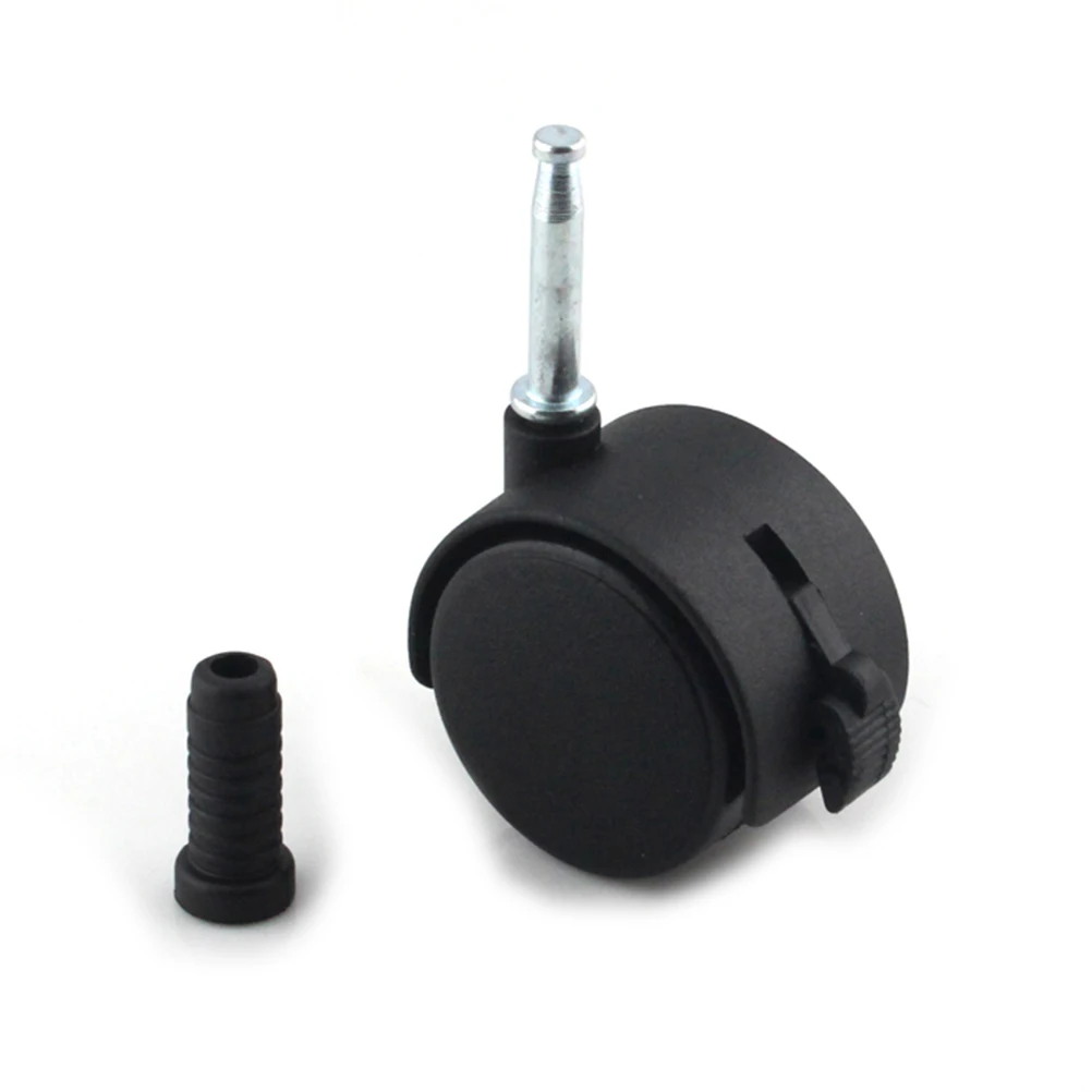 

Heavy Duty Caster Wheels 100 lbs Max Load 2 Inch Furniture Castors Stem 7mmx38mm Fits Most Office Chairs Protects Hard