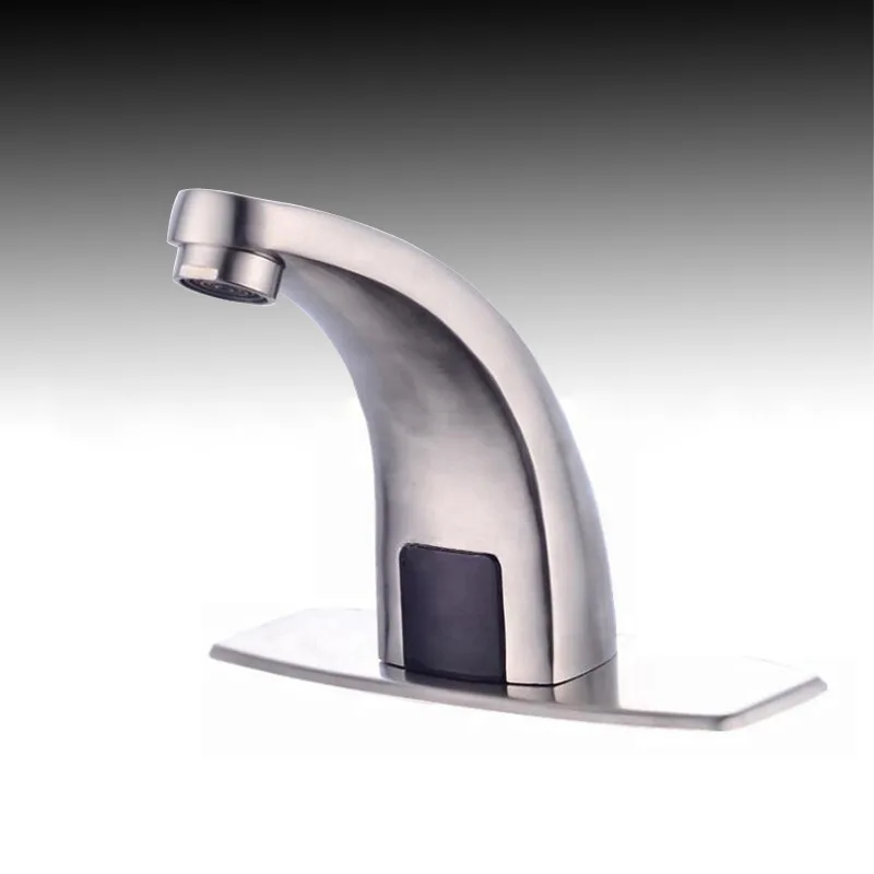 304 stainless steel automatic washing mixer basin household single cold infrared induction faucet sensor faucet