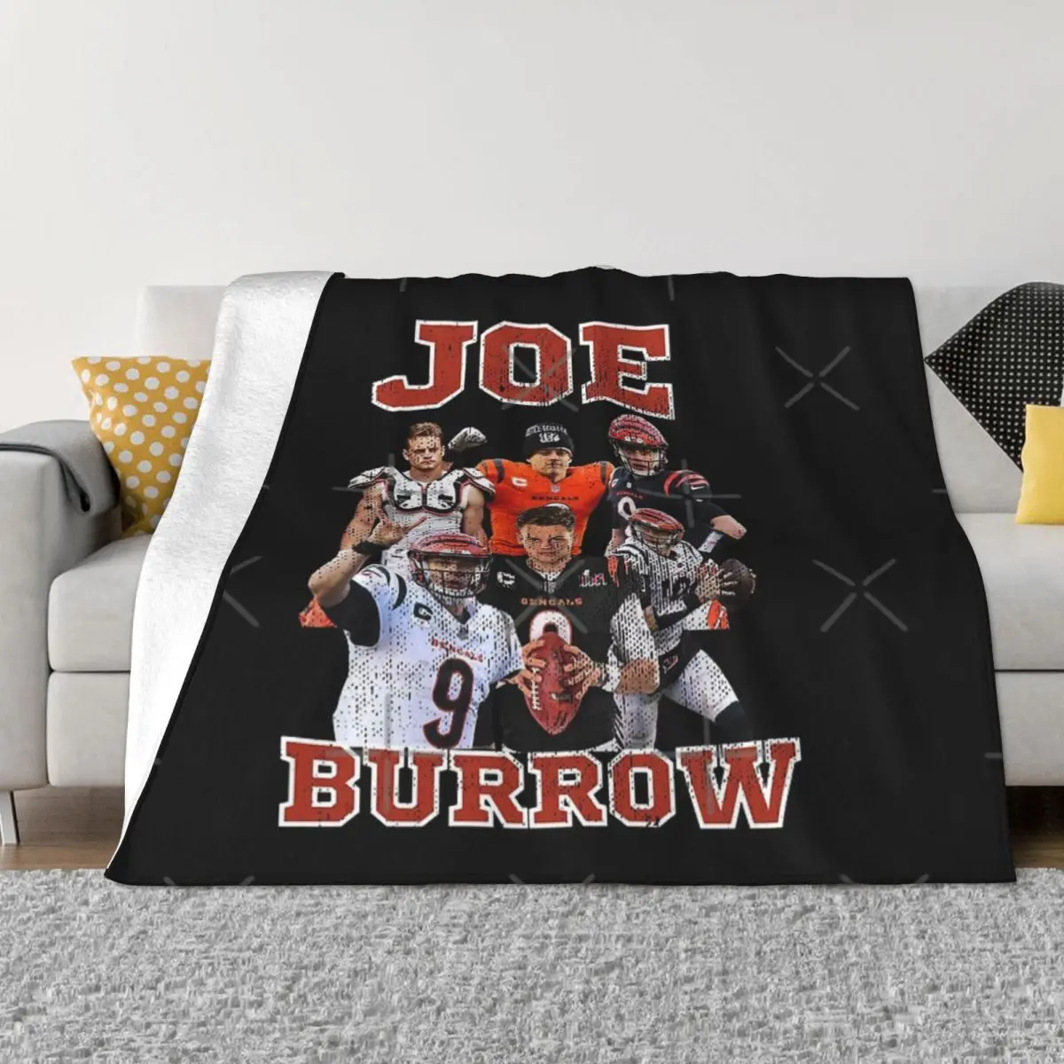 Joe Burrow Jb9 Quilt Blankets Quilt For Bed Home And Decoration Throw Blanket