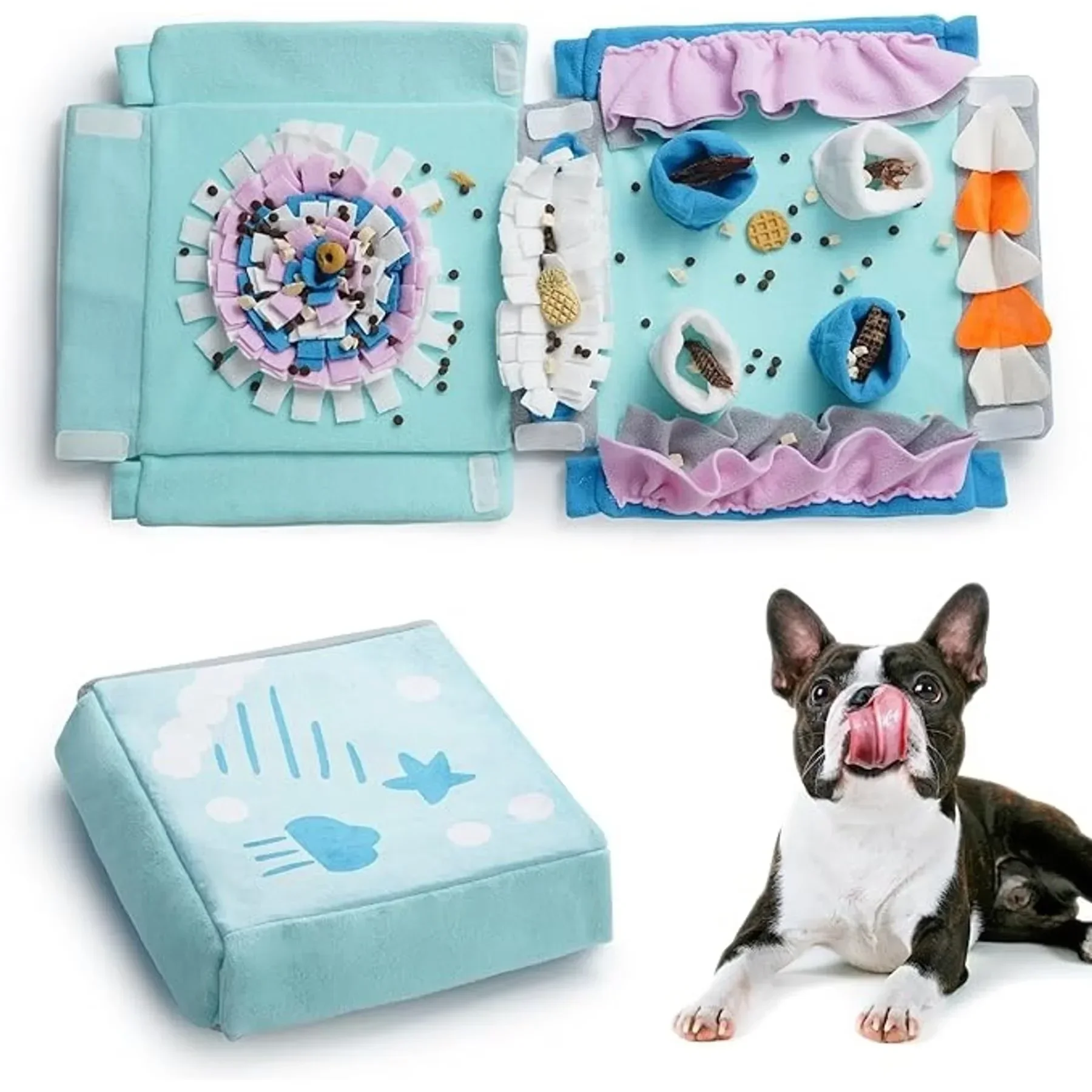 

Cross-border Pet Supplies Nocciola Birthday Mat Pet Plush Toy Dog Toy Foreign Trade