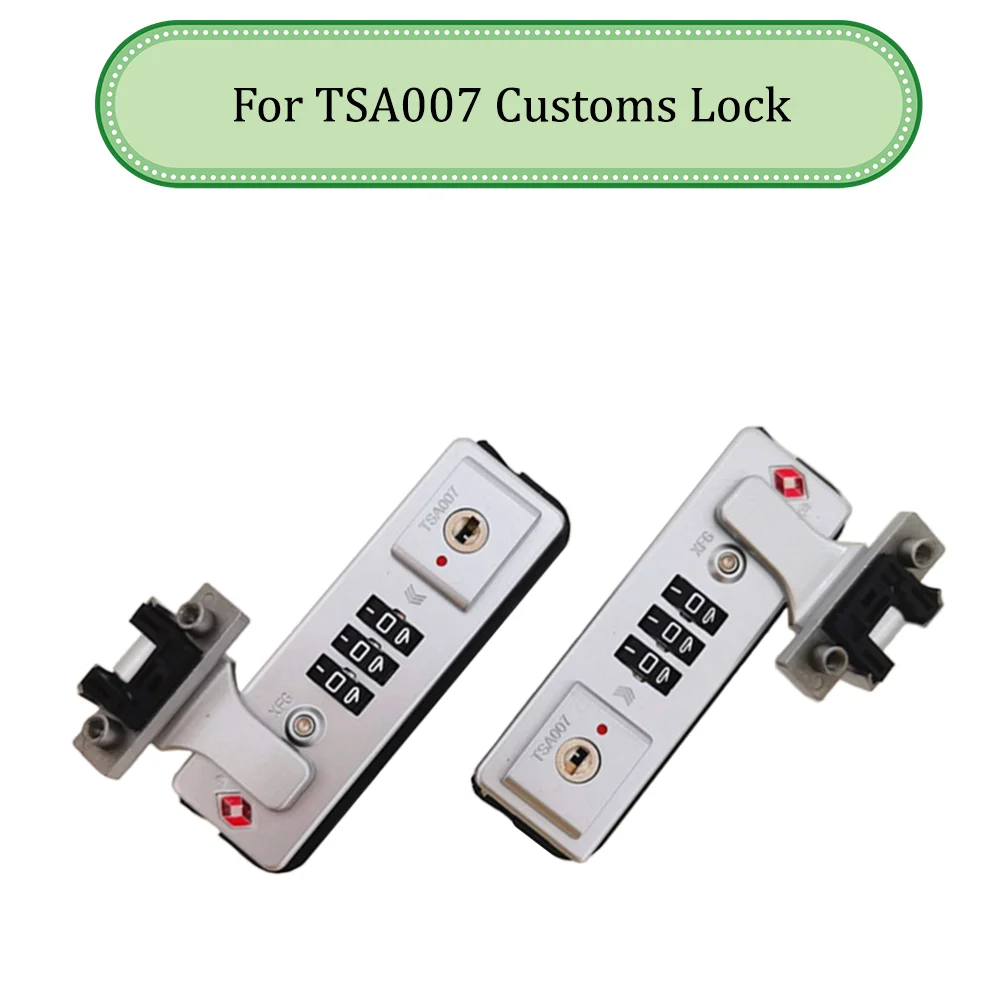 Suitable For TSA007 Customs Lock Rolling Suitcase Luggage Accessories Fixed Lock Combination Lock For Aluminum Frame Box Secure