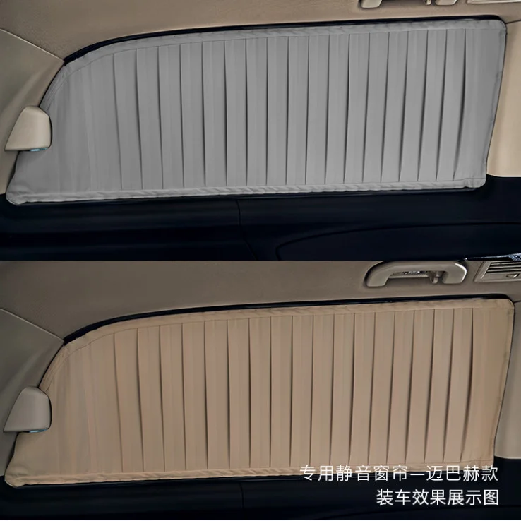 Color customized Sun UV Protector Silent w447  Window Curtain For Mercedes Benz V class Vito W447 v260 v250 v220d Metris mpv van