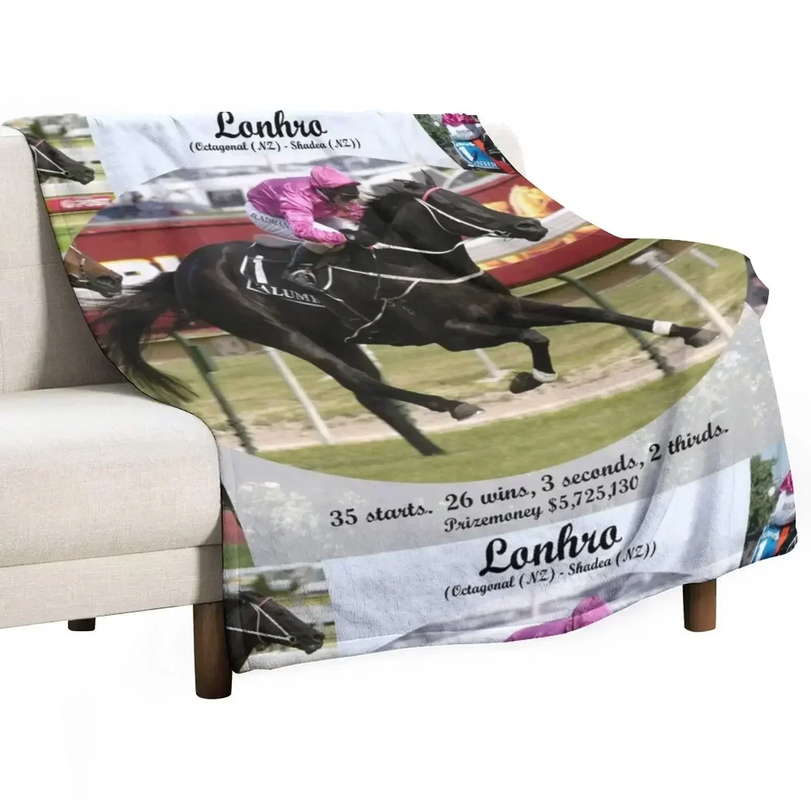 Lonhro career tribute Throw Blanket Luxury St Beach Blankets For Baby Beautifuls Plush Comforter Blankets
