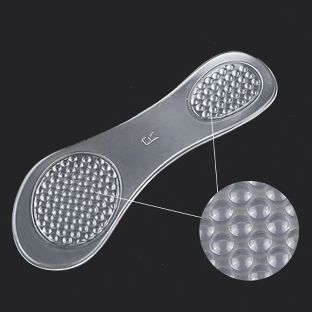 High Heel Anti Slip Gel Insoles Women Foot Care Tool Arch Support Shoe Inserts For Sandals Silicone Friction Reduction