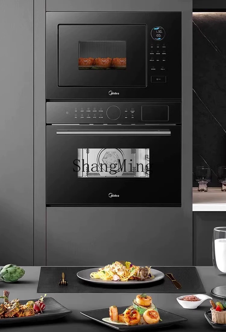 ZYY forno a microonde incorporato per uso domestico di piccole dimensioni con conversione di frequenza intelligente cottura a microonde incorporata