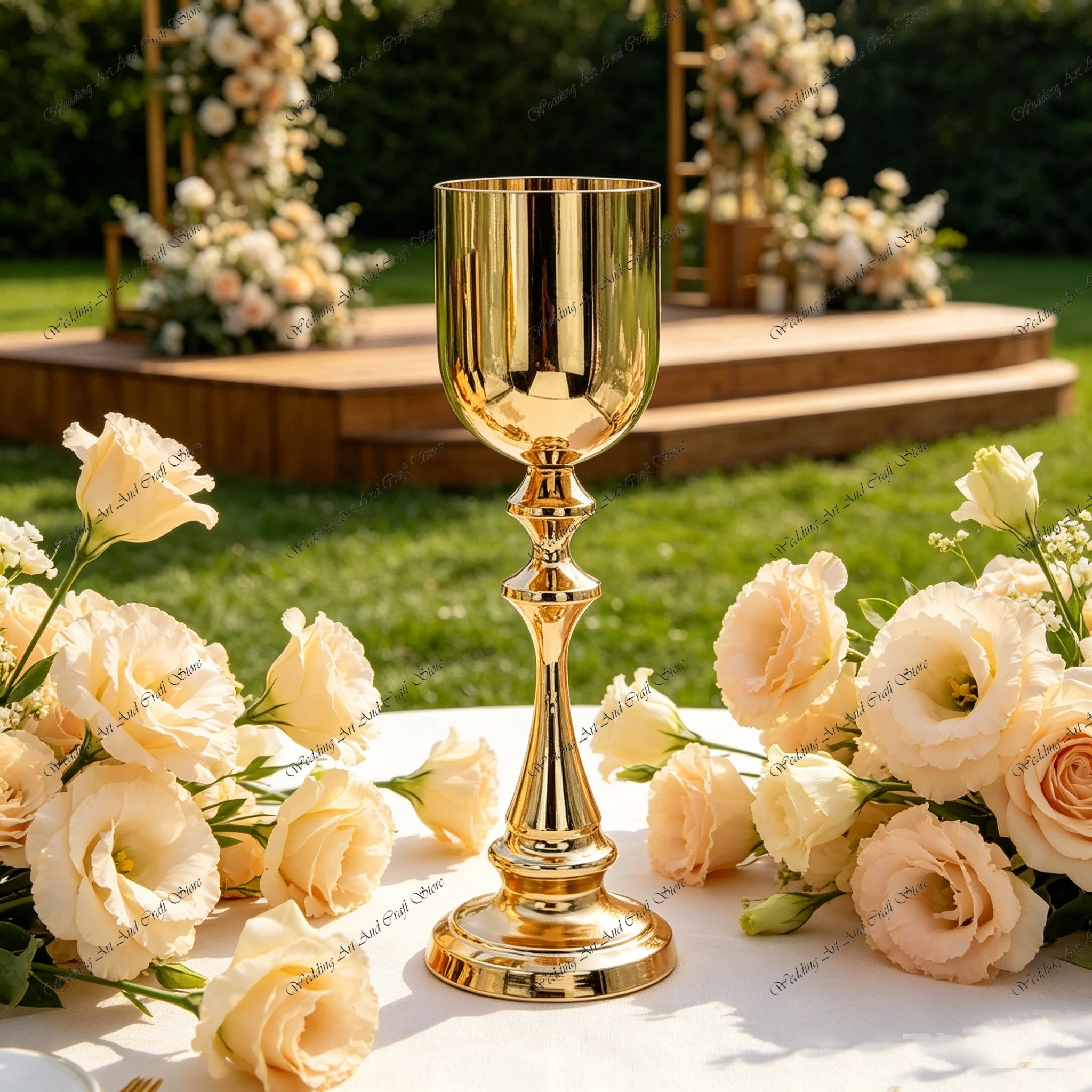 10 шт. F30 40-80 см Золотые вы – обзор и цена Centerpiece Vase Tall