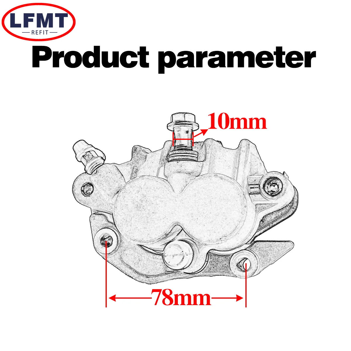 Motorcycle Front Rear Brake Pump Assembly Hydraulic Caliper Oil Hose For Honda CRF250RX CRF450RX CRF250X CRF450X CRF250R CRF450R