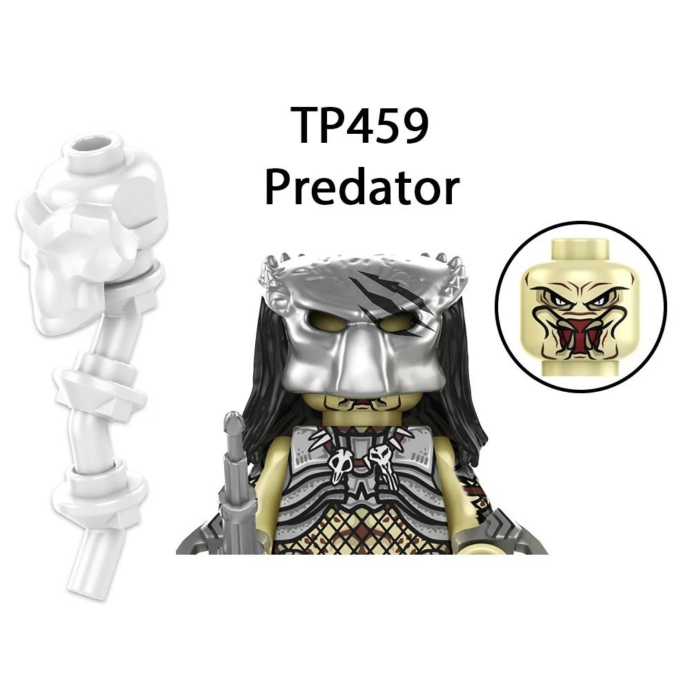 Neue Predator Badlands Bausteine Alien Mini Actionfiguren Spielzeug