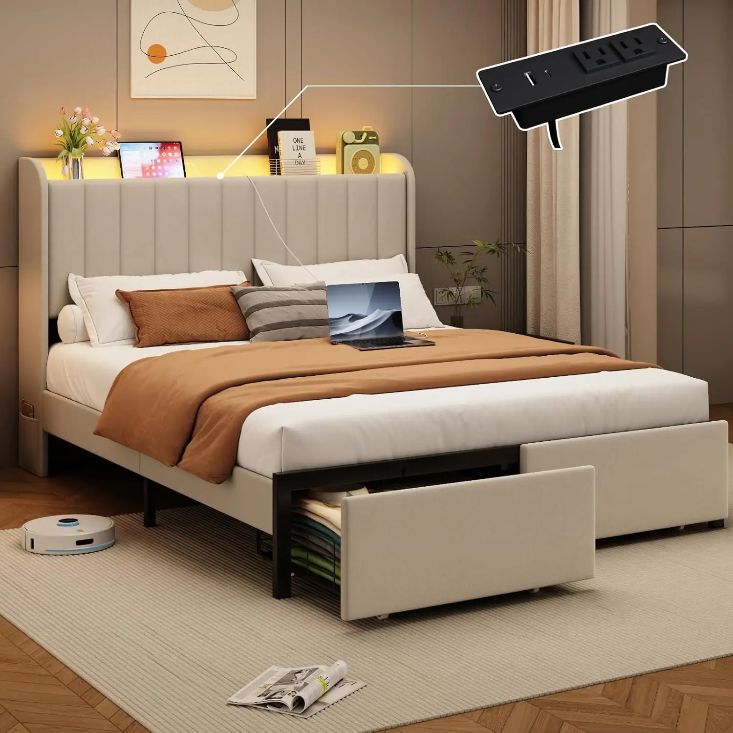 #15 Compare Upholstered Headboards Before You Buy