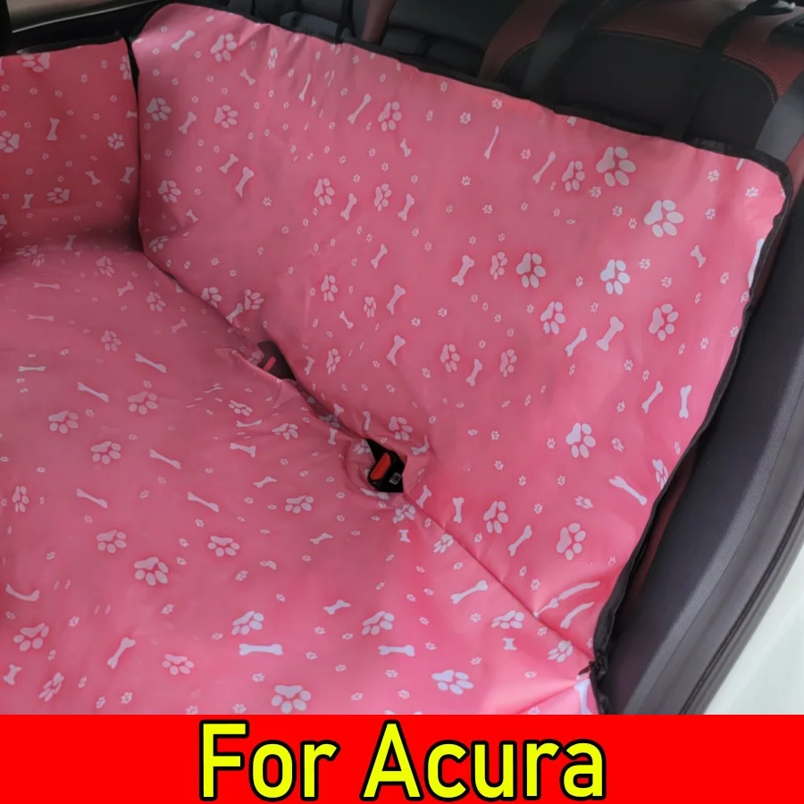 

For Acura ILX 2013 - 2019 Waterproof & Wear-resistant Car Pet Mat, 1pc Full Coverage Rear Seat Design, Universal Car