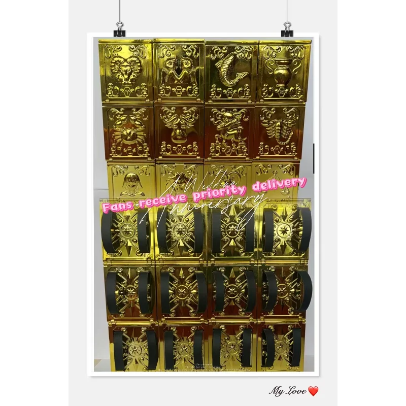 

В наличии: Коробка Saint Cloth Box (Священный Тканевый Коврик) / Saint Gold / Golden Soul / God Gold / Открывающаяся коробка / Saint Cloth Myth EX Аниме-модель, коллекционная игрушка, подарок