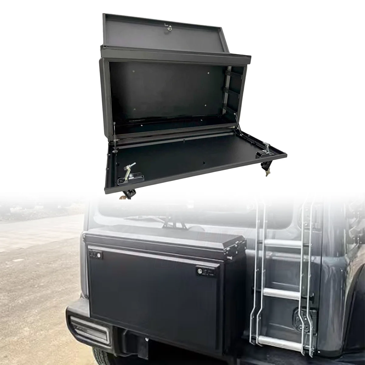 4x4 Car Accessories External Storage Box Toolbox for Suzuki Jimny 3/5-Door 2019 2020 2021 2022 2023 2024 2025 2026