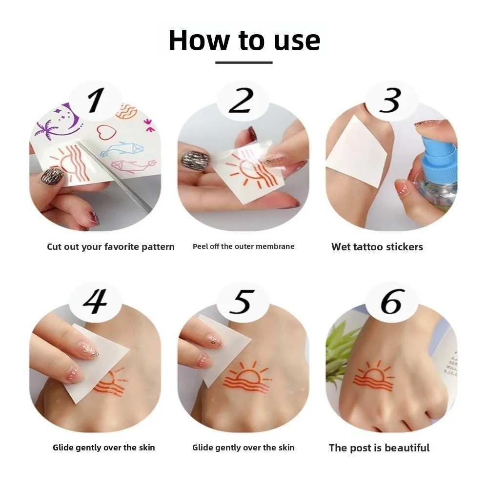 مقاوم للماء هالوين الوجه الوشم ملصق النمش DIY ملصقات الوشم المؤقت الساخن ختم ماكياج التصحيح حفلة الهالوين