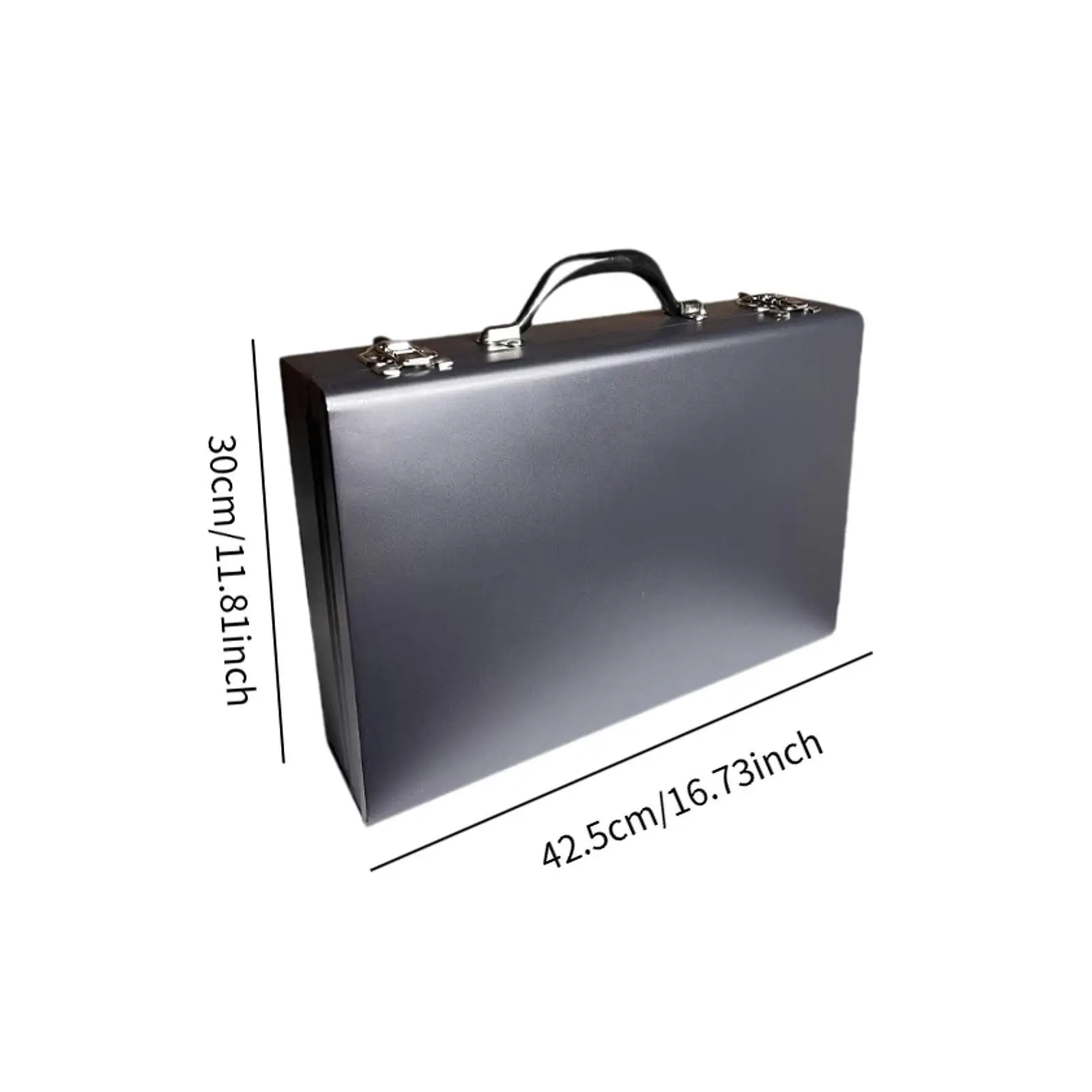 Electric Hammer Storage Box W/ Locking latches Wearproof Multi-use Protective Utility Box for Workshop Garage Electricians