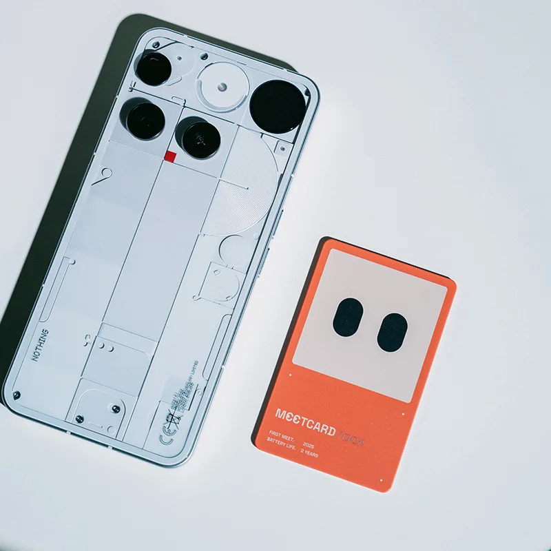 IOS Version MeetCard Anti-lost Card Support NFC Function Precise Positioning IP68 Waterproof Portable Mini Digital Cards