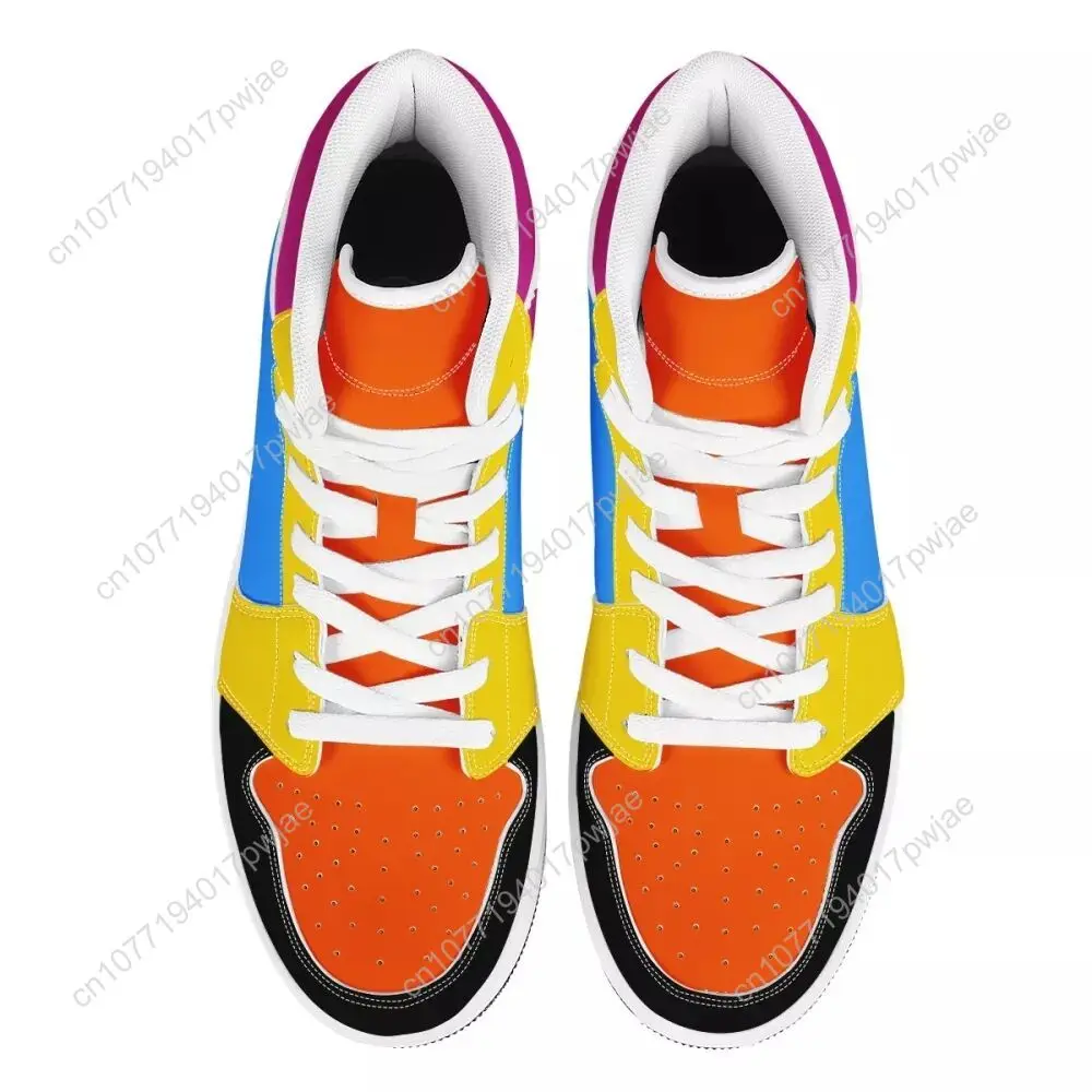 Custom Image Men Shoes High Top Casual Shoes Print On Demand Sneakers Women Shoes Cosplay Zapatos De Mujer