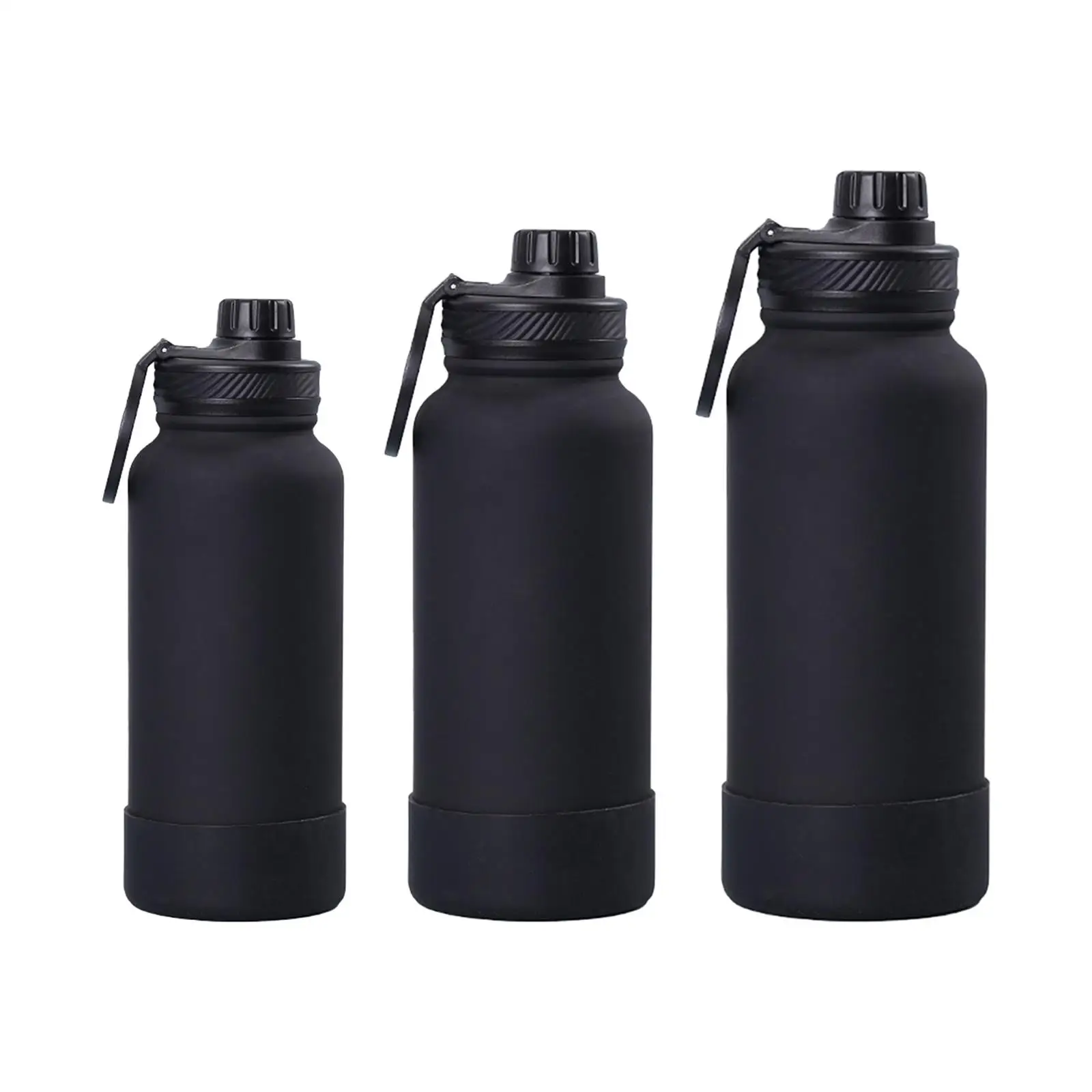 with Phone Holder Reusable Non Slip Vacuum Insulated Stainless Steel Water Bottle for Camping Household Outdoor Gym Filming