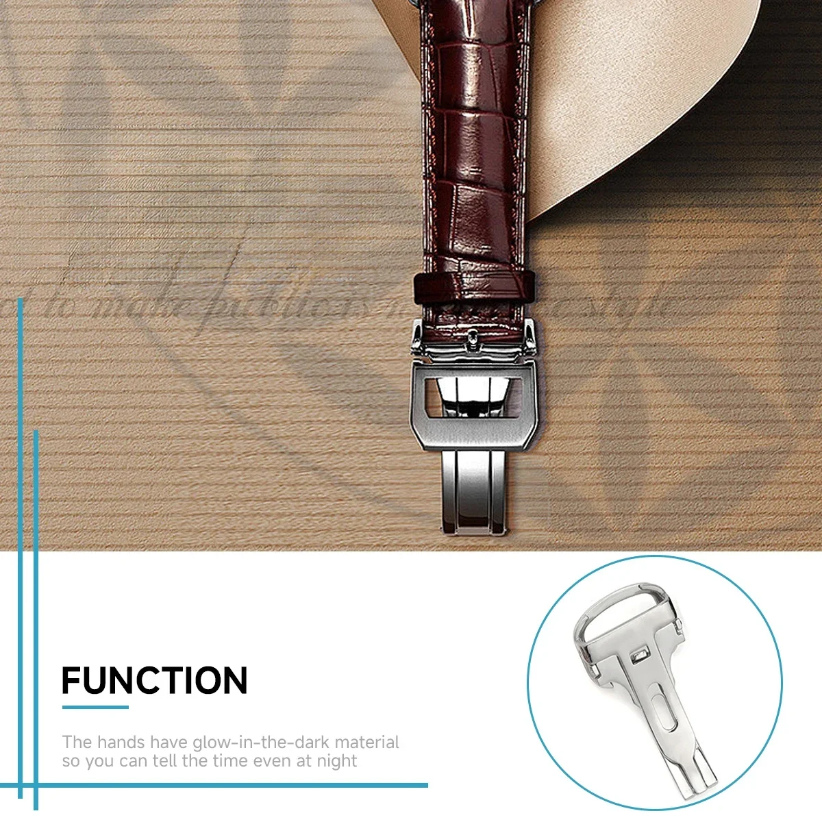 الفولاذ المقاوم للصدأ ساعة مشبك استبدال 12/14/16/18/20 مللي متر ساعة للطي المشبك ل كارتييه الأزرق بالون ساعة ذهبي فضي اللون