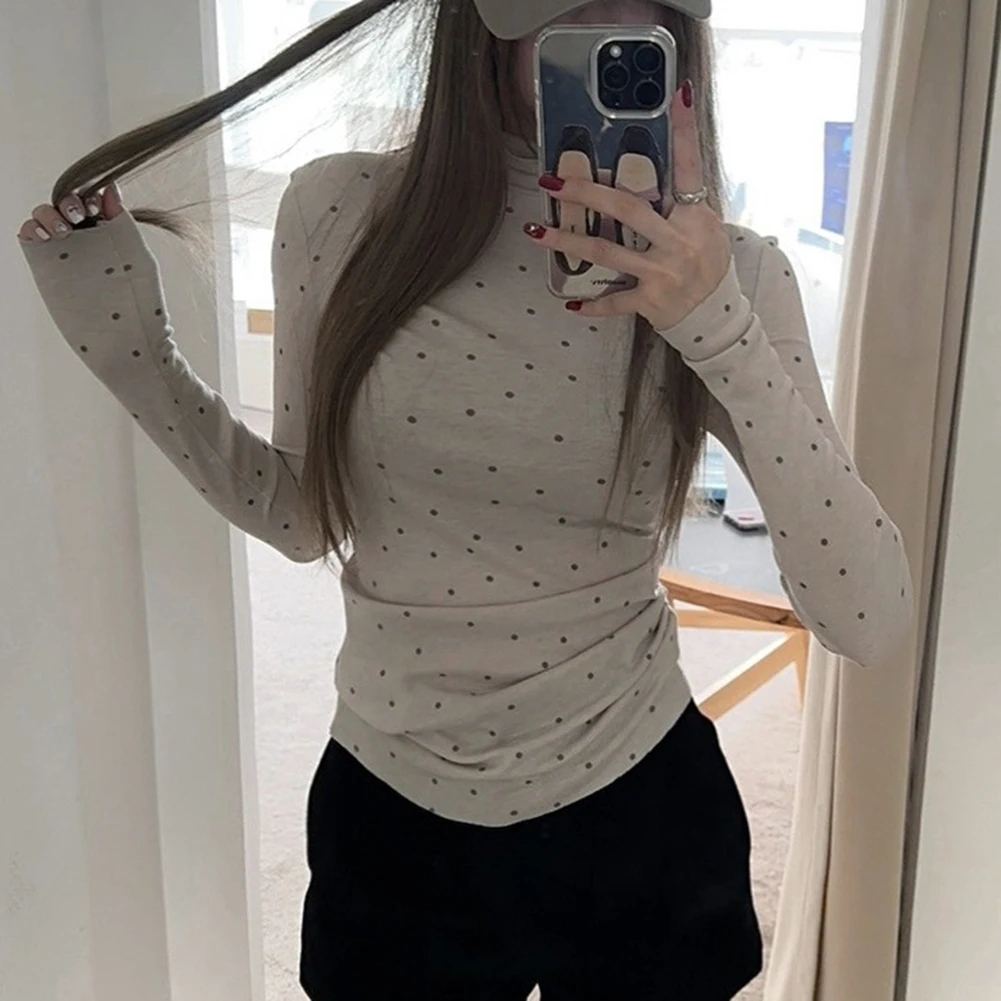 

For Casual Wear Casual Women's Top Sexy Translucent Top Club Appearance L Casual Style Women T-shirt Multi-Season Wear