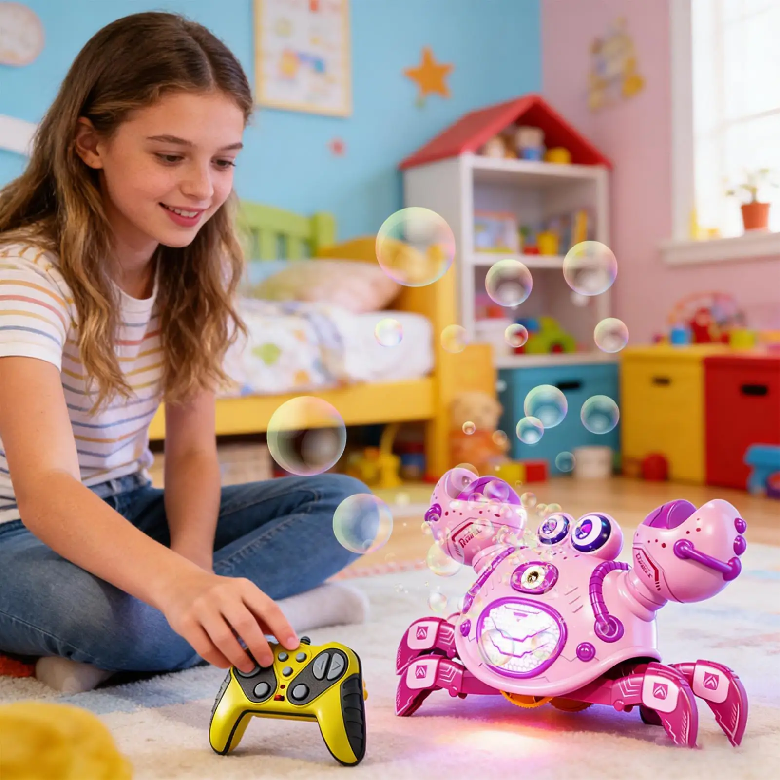 jouet-crabe-telecommande-amusant-mignon-interactif-souffleur-de-bulles-electrique-jouet-crabe-rampant-pour-garcons-filles-enfants-maison-ecole-exterieur