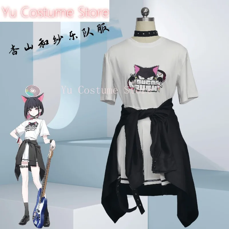 Yu Blue Archive Kyoyama Kazusa Hit The Song Costume Cosplay Costume Cos Game Anime Party Uniform Hallowen Play Role Clothes