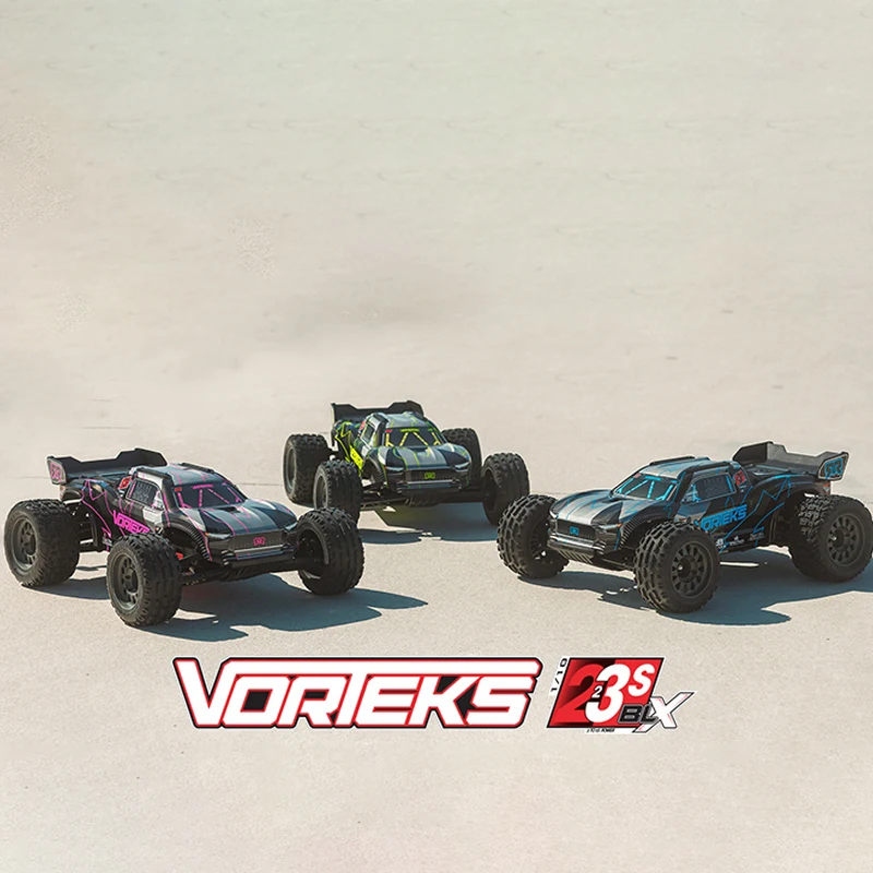 ARRMA VORTEKS 1/10 Brushless Rear Wheel Drive Field Card Simulation Remote Control Electric Off-Road Climbing Vehicle Model Gift