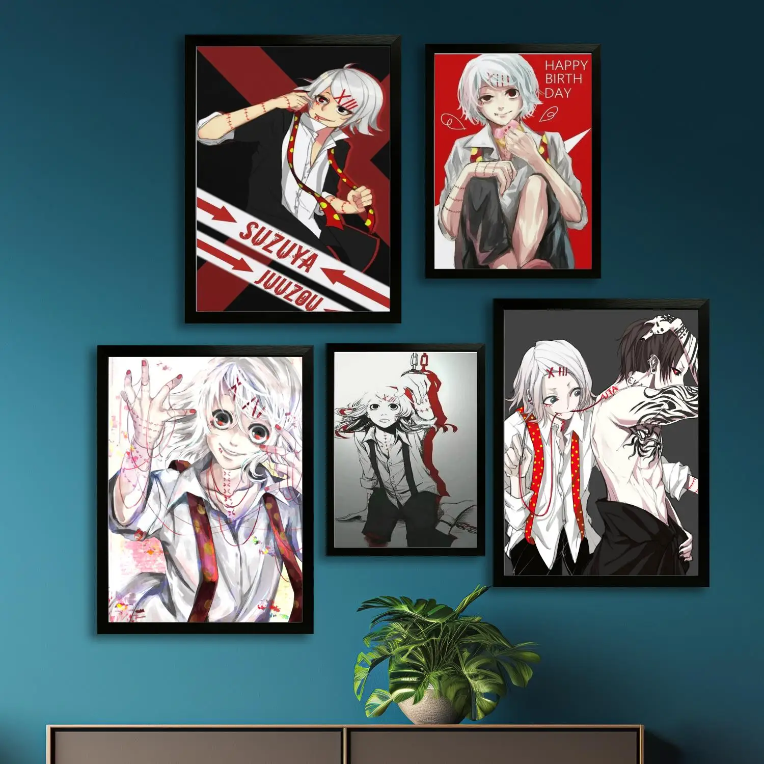 juzzou Suzuya Anime Canvas Art Poster – Real-Life Review After 6 Months on My Living Room Wall