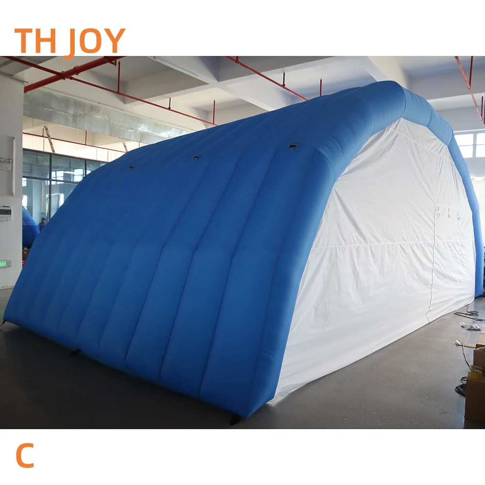 Schnelles Luftschiff zur Tür, individuelles Design, aufblasbares Bühnenzelt, riesiges Konzert-Festzelt für Veranstaltungen