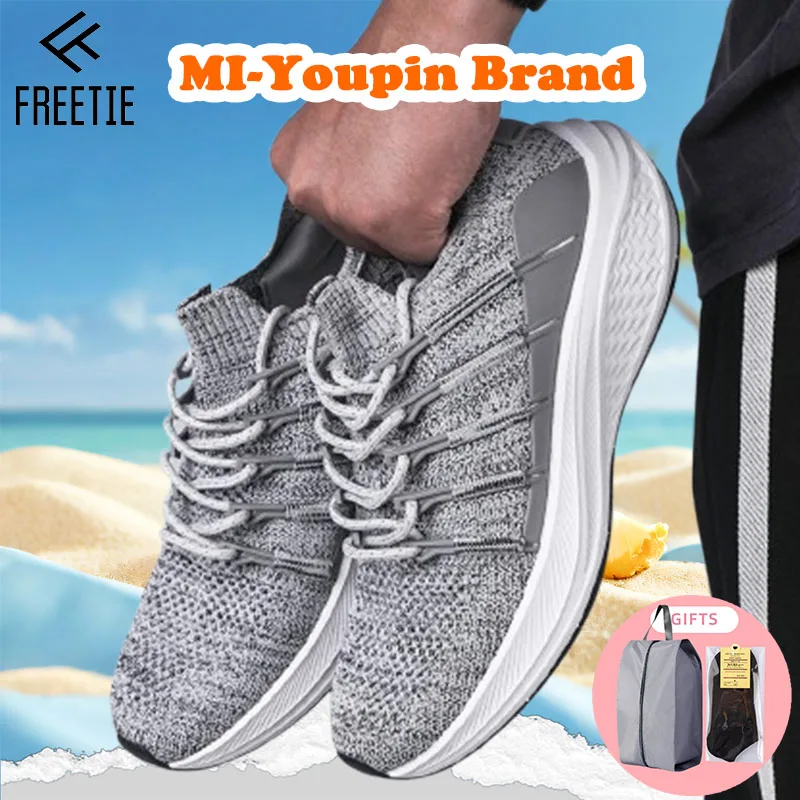 FREETIE Sneakers 2th Men's Sneakers and Casual Shoes Men Shoes Fishbone Locking System Carbon Fiber Anti Torsion Sheet