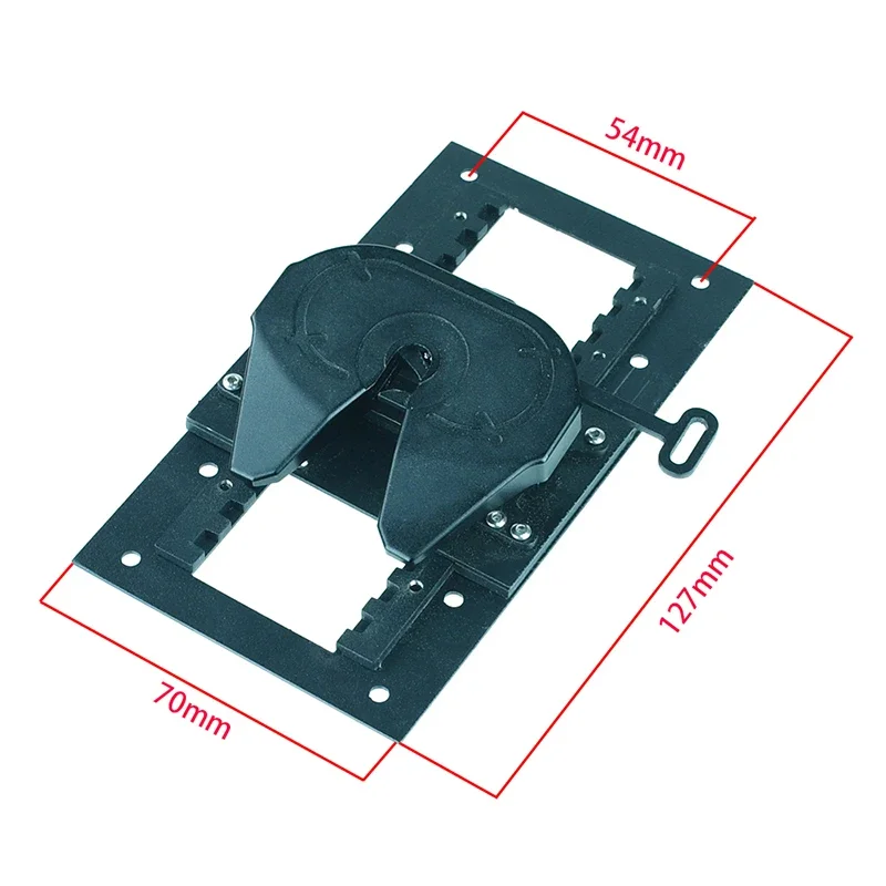 RC Model Move Adjust Grinding Disc Fifth Wheel for 1/14 Tamiya RC Truck Trailer Tipper Scania 770S MAN Benz Volvo Car