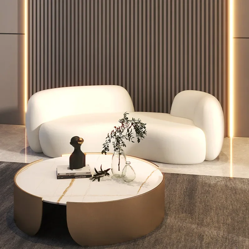 

-Новый дизайн, скандинавская мебель для гостиной, тканевый диван, современная ткань, офисная парикмахерская, каркас для ожидания, секционный кашемировый диван