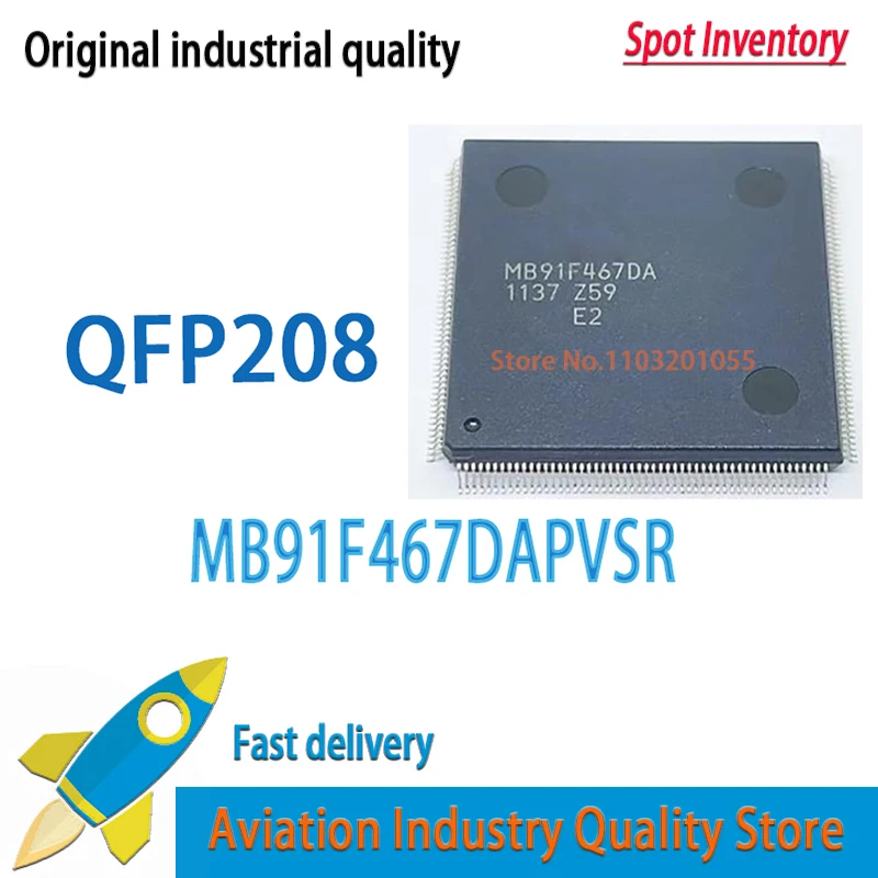 MB91F467DAPVSR 1PCS/LOT  MB91F467DAPVSR-GSE2 MB91F467DA MB91F467 QFP208