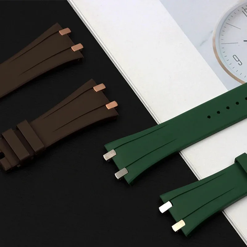 الفولاذ المقاوم للصدأ نهاية رابط تحويل عدة مجموعة ل AP حزام رويال أوك البحرية سوار ل 41 مللي متر الطلب 15400/15500/26331 3.5 مللي متر حزام الساعات