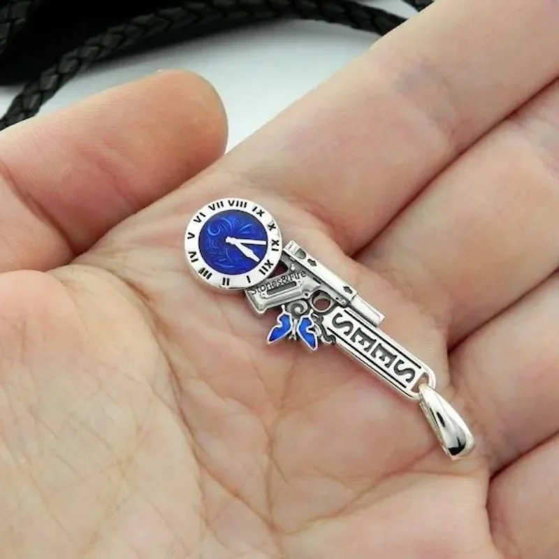 Person3 Necklace for Women Yuuki Makoto Necklaces Stones Fire Pendant SEES Trend Neck Silver Color Fashion Couples Party Gift